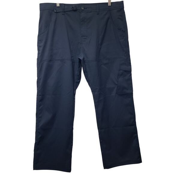 Prana Men's 38x28 Stretch Zion Pant Relaxed Fit Straight Leg in Stormy Night~NWT - Picture 1 of 16